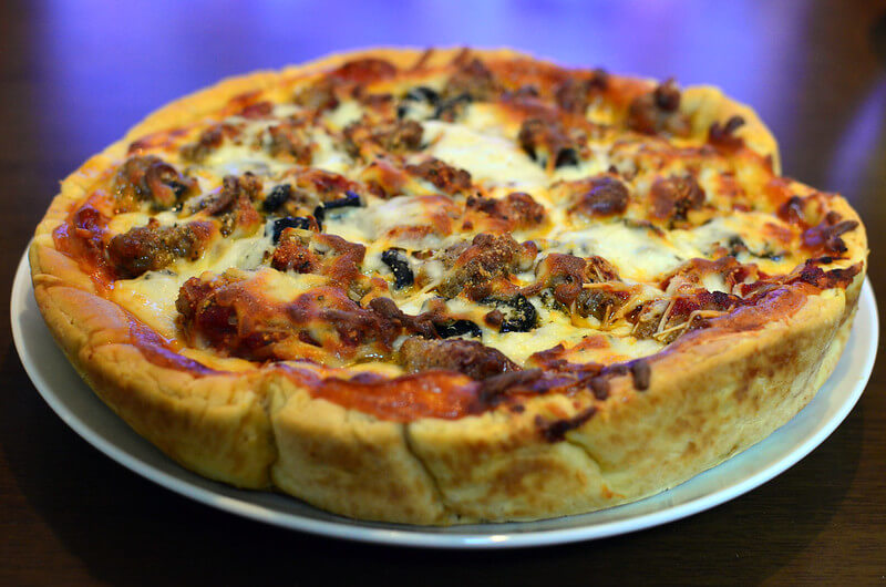 personal deep dish pizza