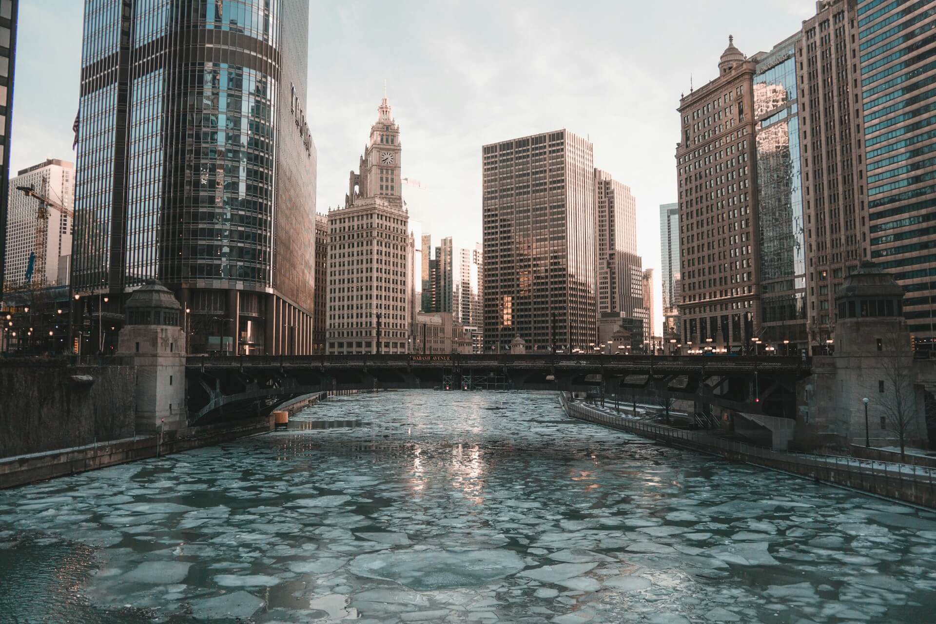 Chicago in winter